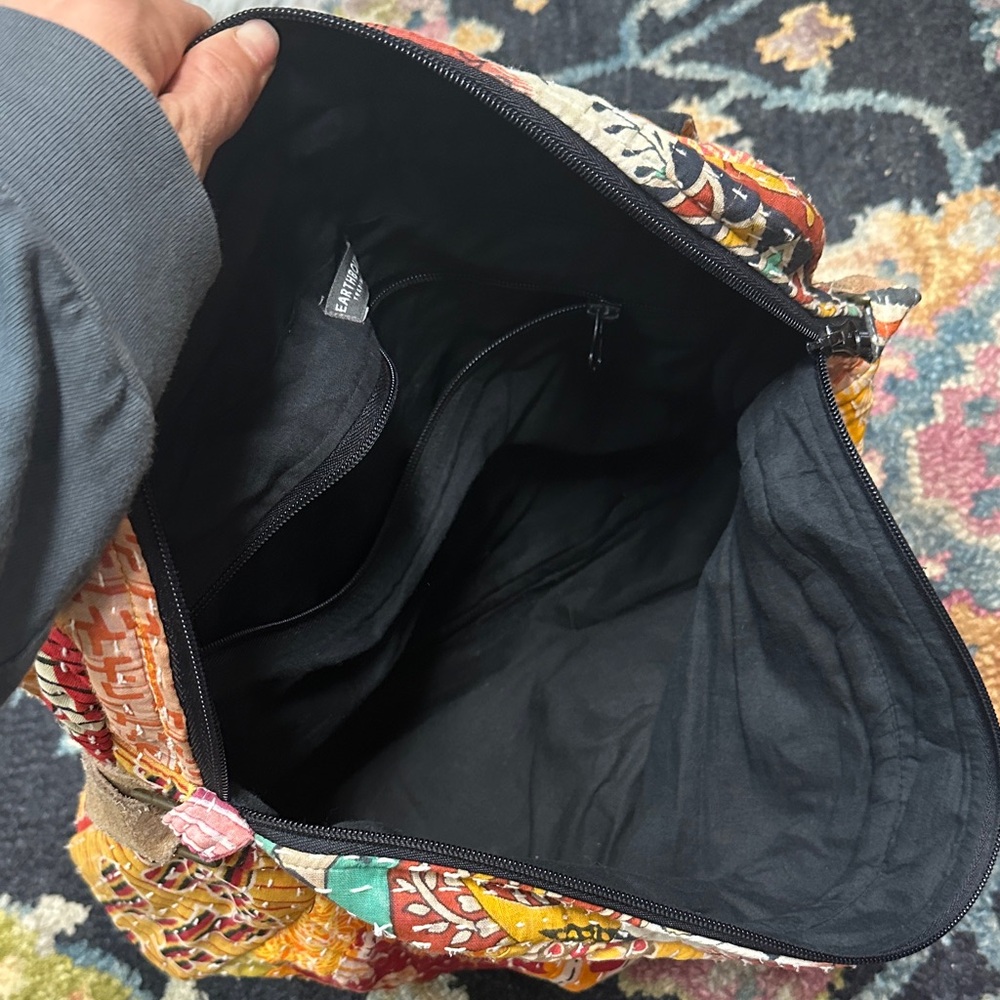 Earthbound Multicolor Patchwork Shoulder Bag - image 6